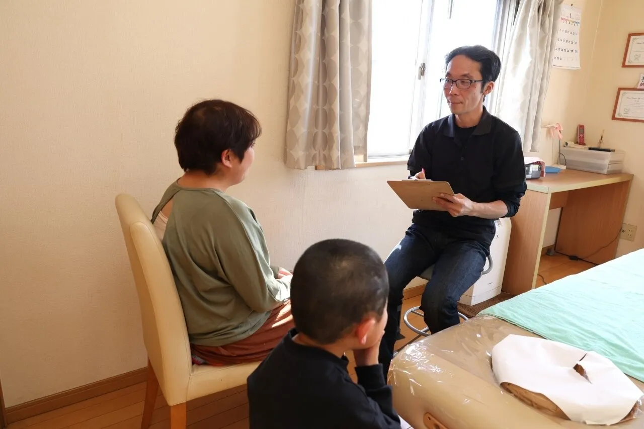 施術前のカウンセリング